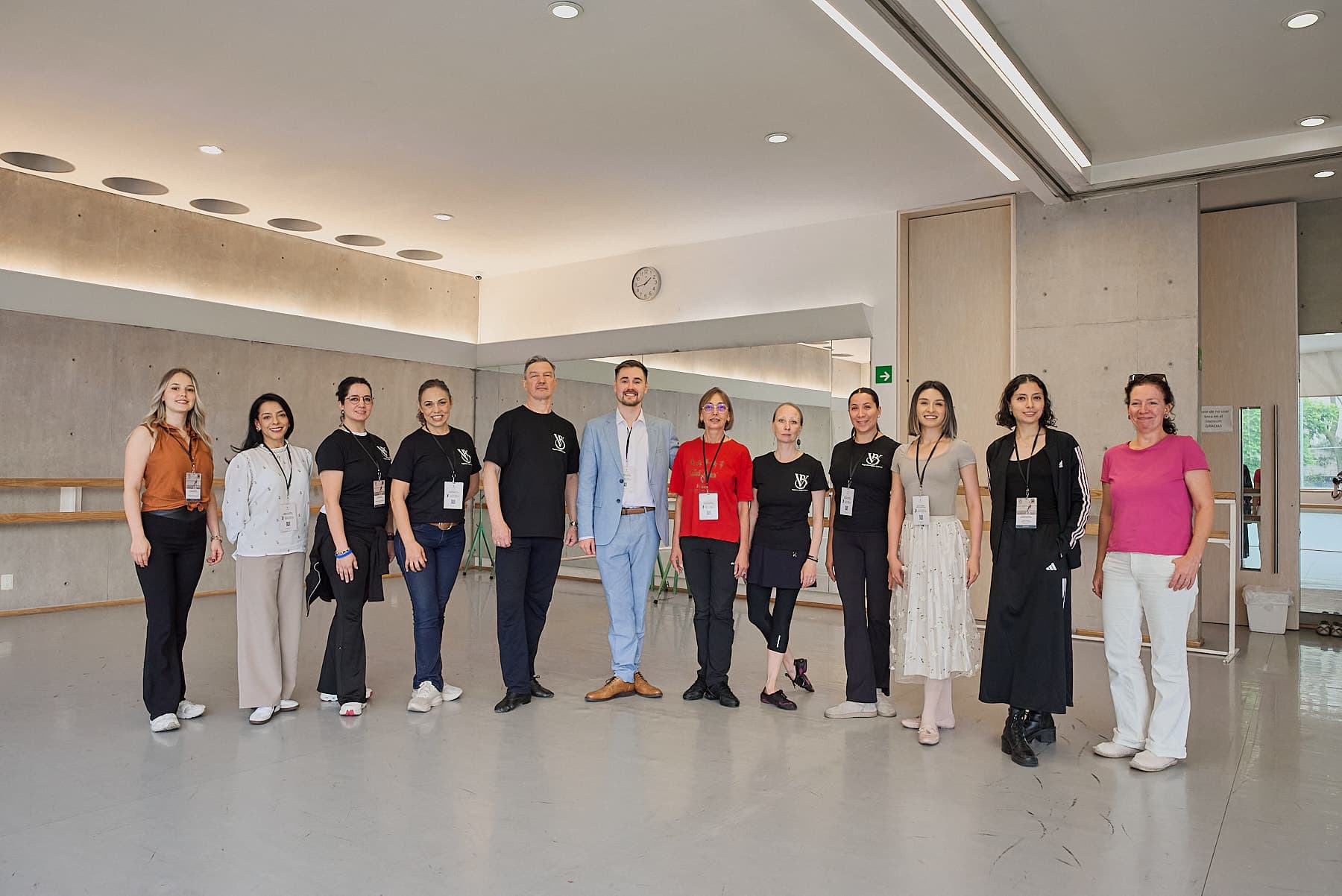 Director, maestros y equipo del intensivo